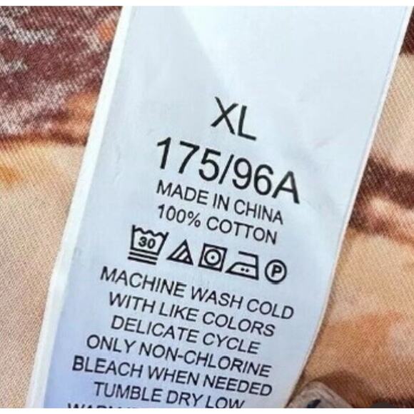 Kate Spade Womens XL Panthera Square Neck Top NWT 100% Cotton Cheetah - Picture 5 of 5